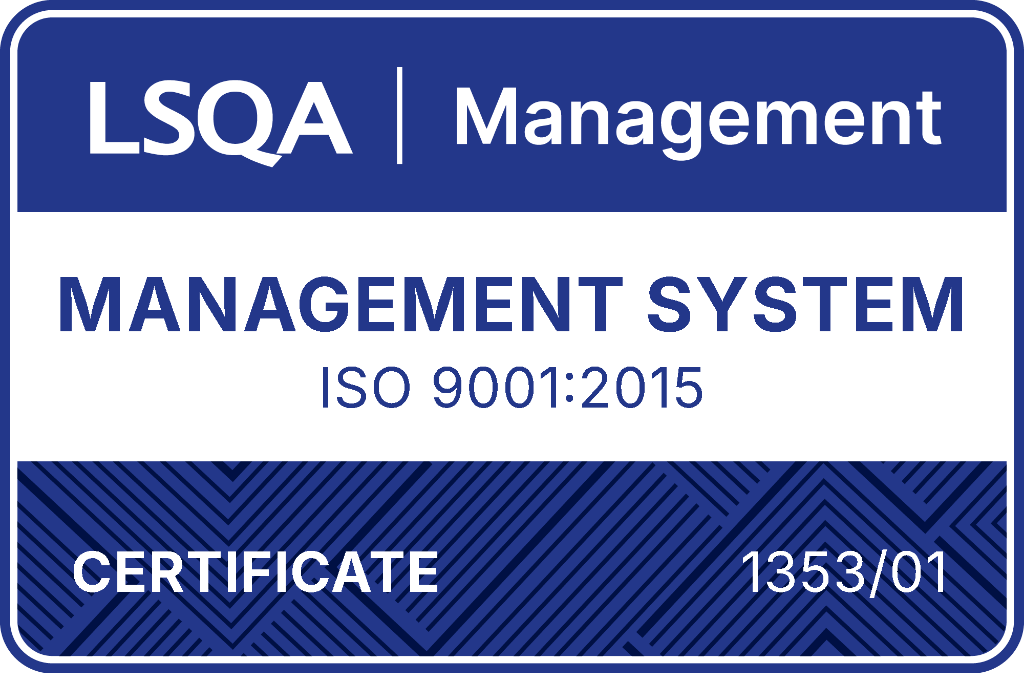 Certificación LSQA Management System ISO 9001:2015